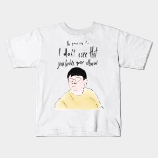 Vine - Savage Guy - Dont' care that you broke your elbow Kids T-Shirt